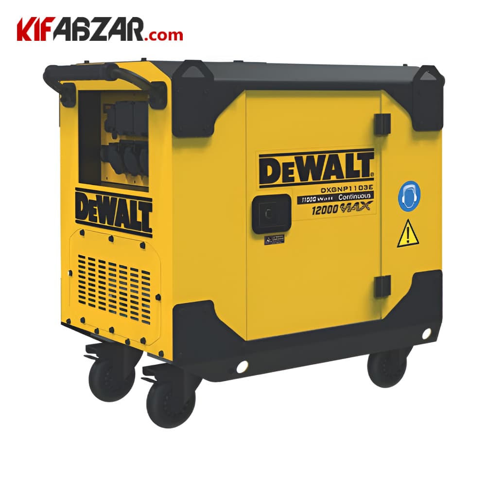 موتور برق بنزینی سایلنت 12000 وات دیوالت مدل DW-DXGN9110E
