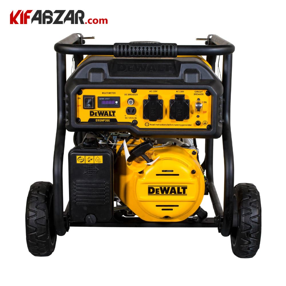 موتور برق بنزینی 3500 وات دیوالت مدل DW-DXGN35E — تصویر ۳