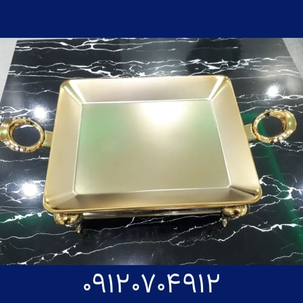 دیس برنج استیل مدل سیلور — تصویر ۴