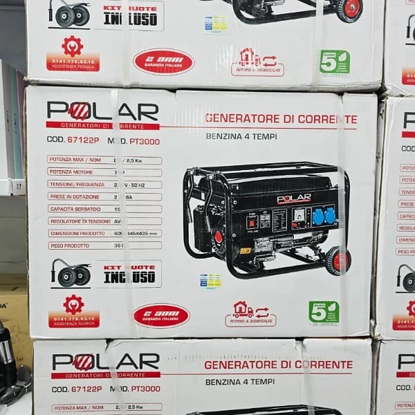 موتور برق پلار PT3000 | موتور برق بنزینی پلار 2.8 کیلووات با AVR — تصویر ۴