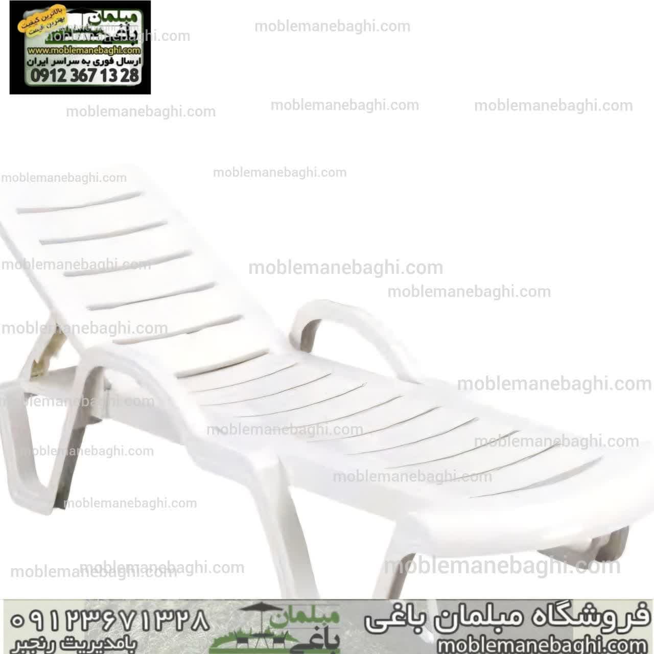 تخت کنار استخری پلاستیک مدل اوانگارد وارداتی ترکیه — تصویر ۲