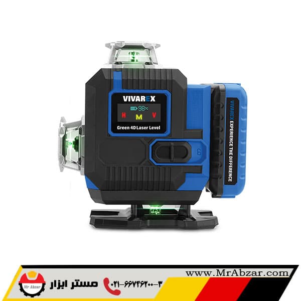 تراز لیزری 4 بعدی 16 خط نور سبز ویوارکس VR1604-L2
