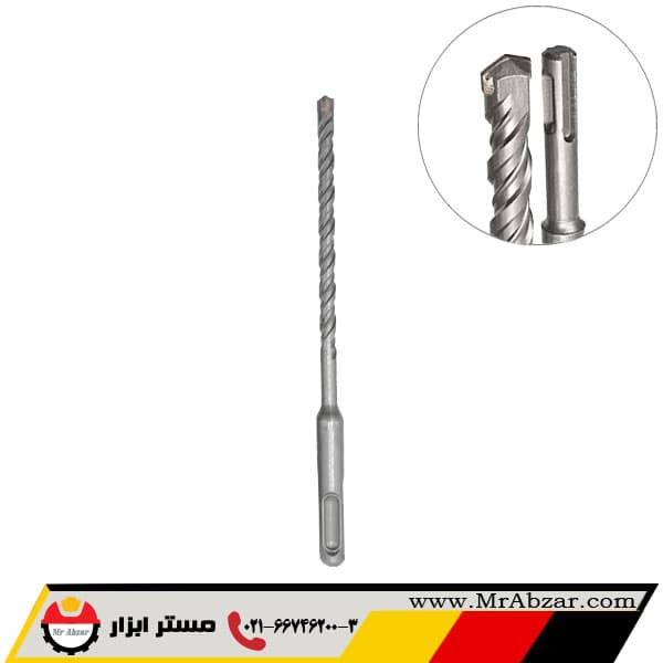 مته الماسه چهار شیار سایز 110×4 میلی متر