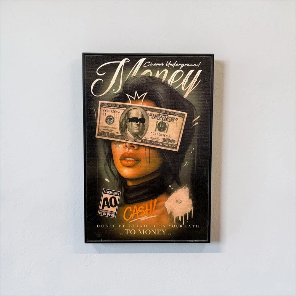 تابلو طرح money