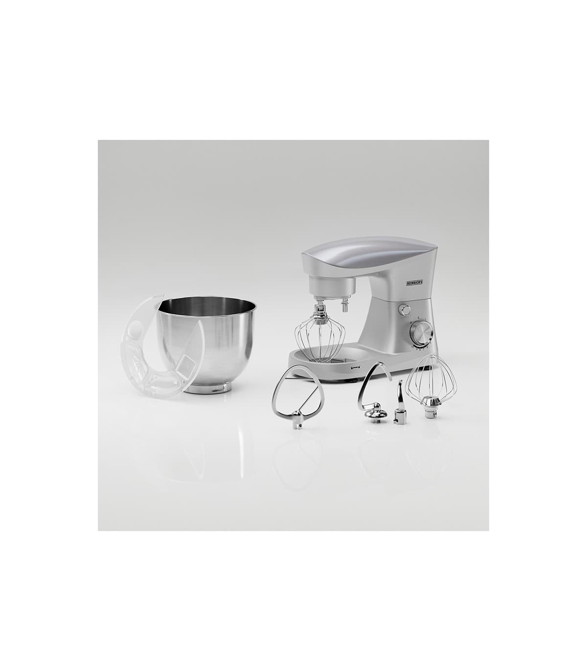 همزن 6 لیتری هنریچ مدل 8077 Heinrich’s Stand Mixer — تصویر ۴