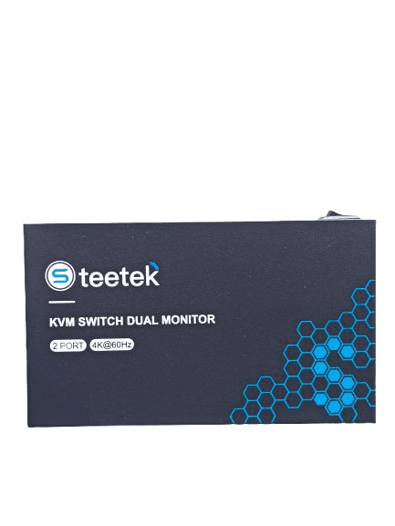 سوئیچ KVM حرفه‌ای USB 3 برند Steetek اورجینال | پشتیبانی 4K — تصویر ۵