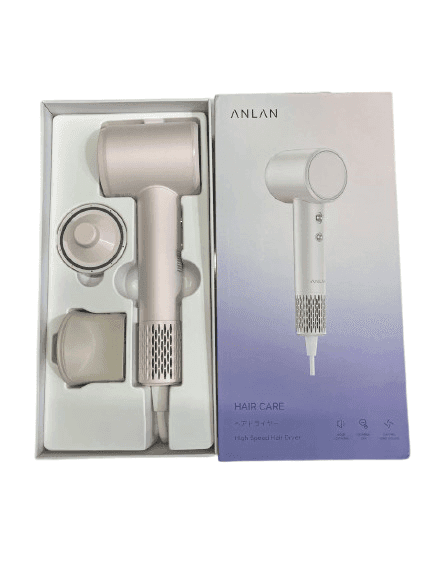 سشوار Anlan مدل XF-005 | انتخاب حرفه‌ای با موتور براشلس و یون منفی — تصویر ۳
