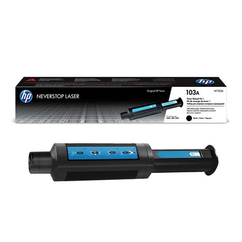 تونر طرح مشکی مدل HP 103A — تصویر ۳