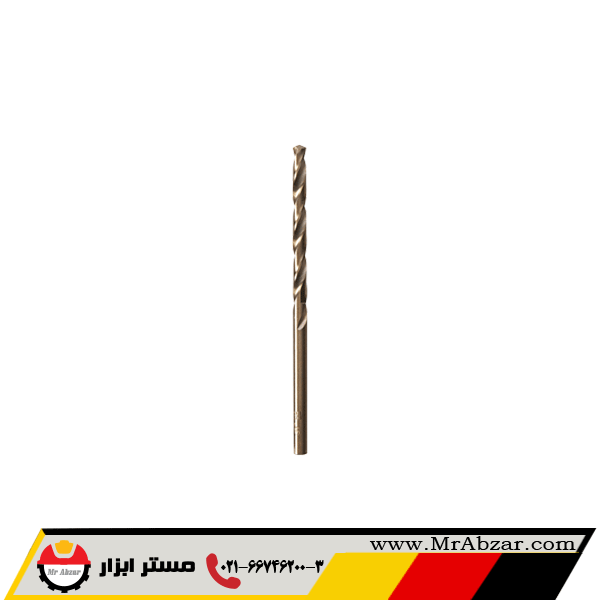 مته آهن کبالت سایز 6/5 میلی متر HSS CO 5%