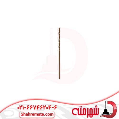 مته آهن کبالت سایز 1/5 میلی متر HSS CO 5% — تصویر ۲