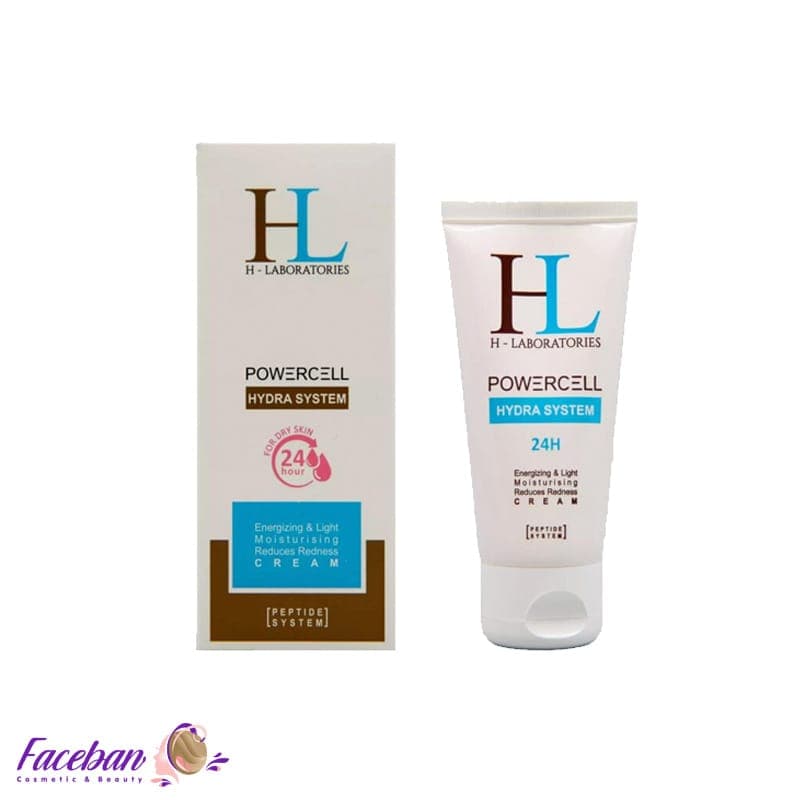 کرم مرطوب کننده مناسب پوست خشک اچ ال HL حجم 50 میلی لیتر