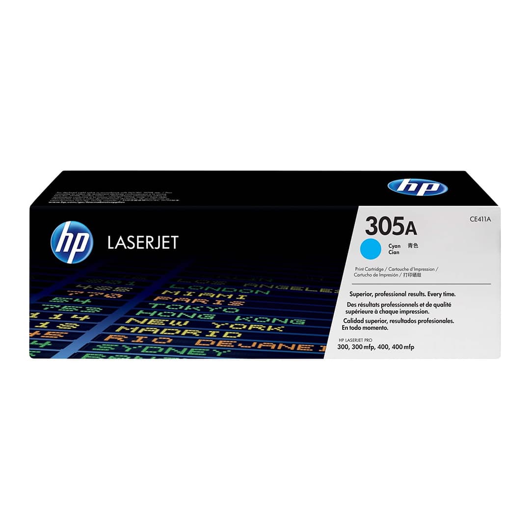 تونر طرح فابریک اچ پی مدل HP 305A آبی