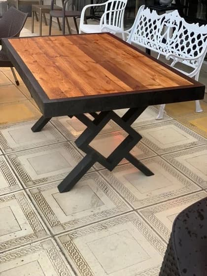 صندلی قابل حمل چوبی — تصویر ۴