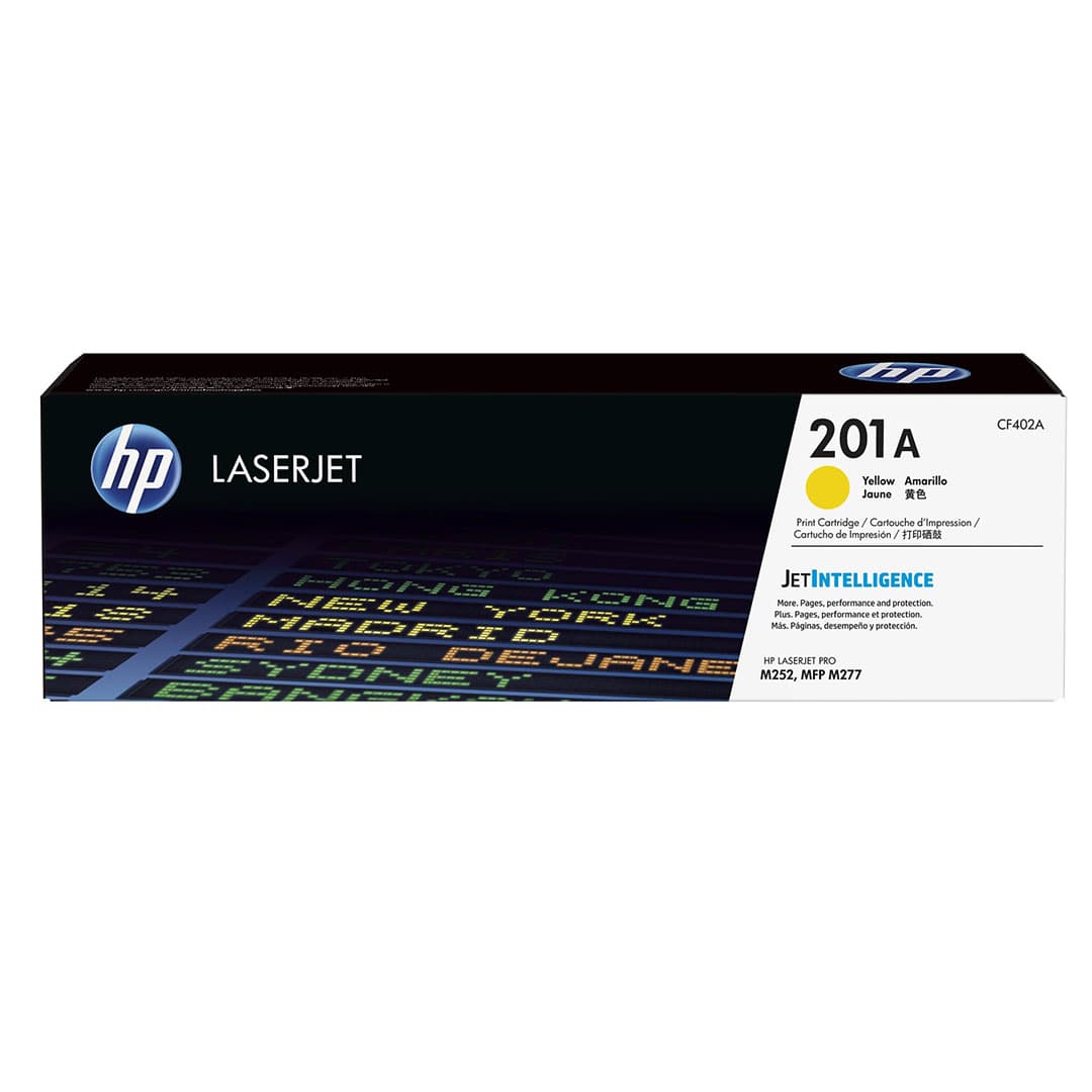 تونر طرح فابریک اچ پی مدل HP 201A زرد