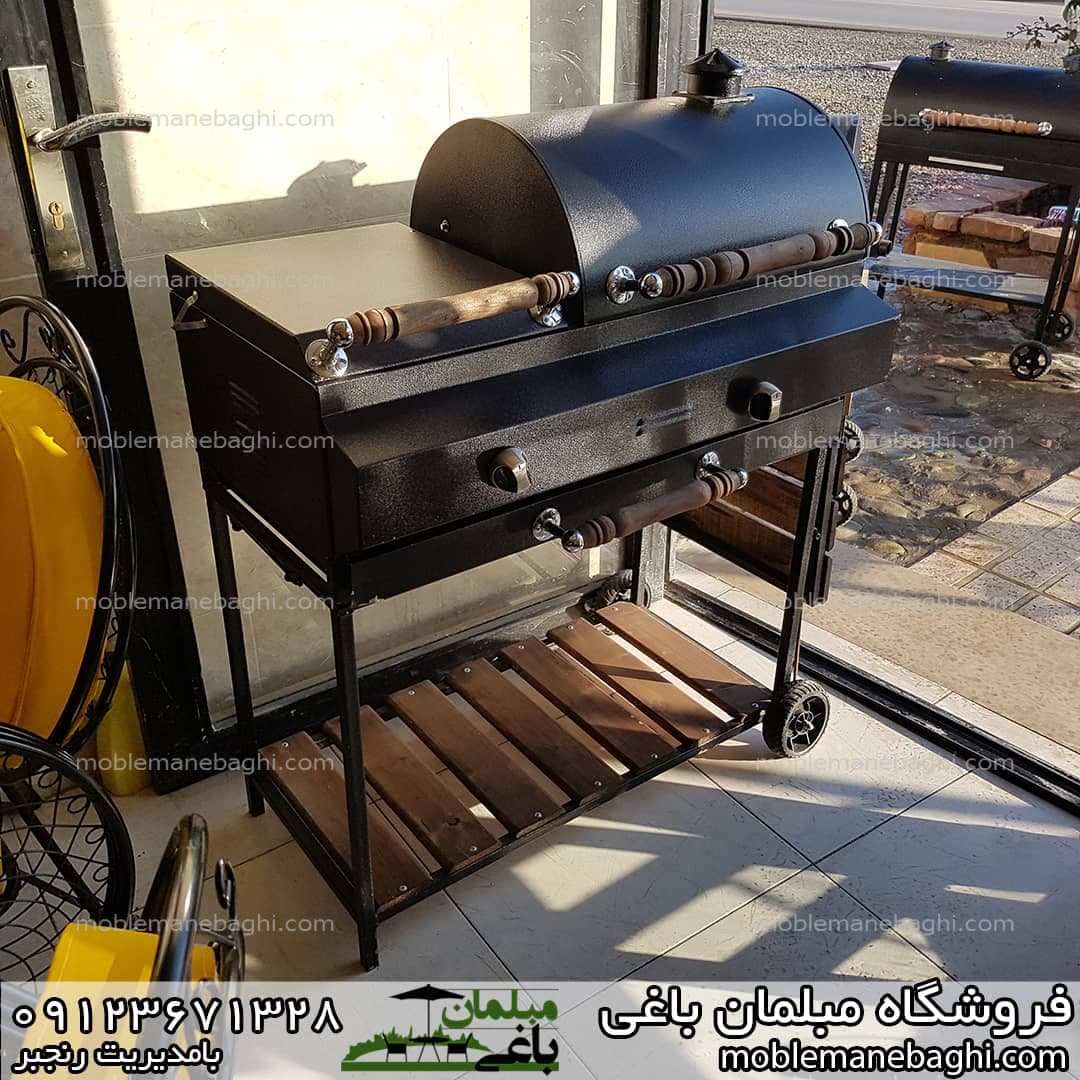باربیکیو گازی زغالی مدل z95 — تصویر ۳