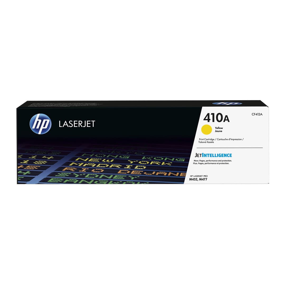 تونر طرح فابریک اچ پی مدل HP 410A زرد