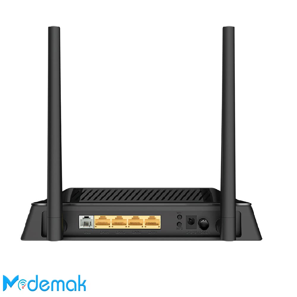 مودم دی لینک (سفید) D-Link DSL-124 N300 — تصویر ۷