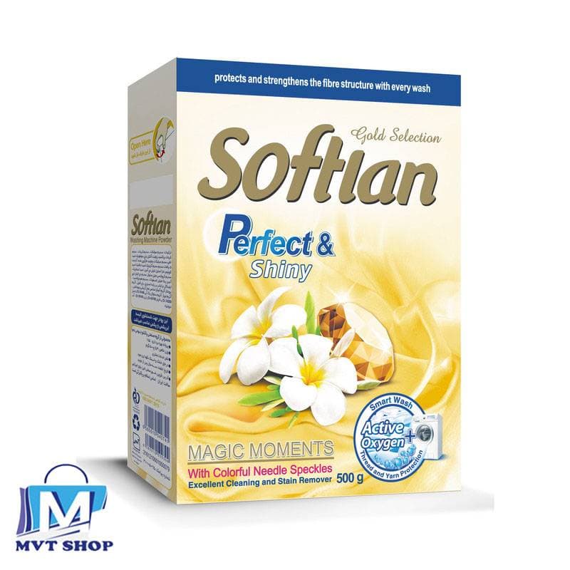 پودر ماشین لباسشویی سافتلن سری Gold Selection مدل Perfect And Shine