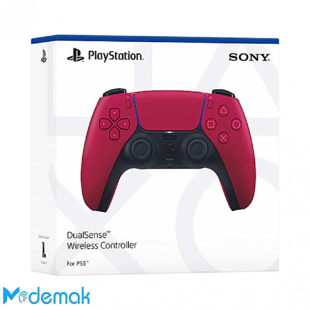 دسته قرمز PS5 DualSense Cosmic Red — تصویر ۴