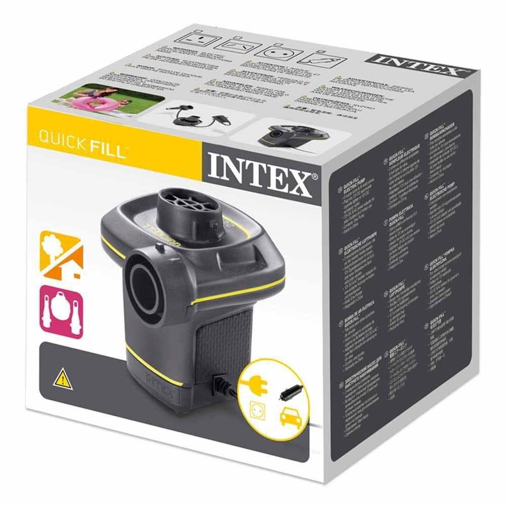 پمپ باد دو حالته برقی و فندکی اینتکس 66634 INTEX — تصویر ۲