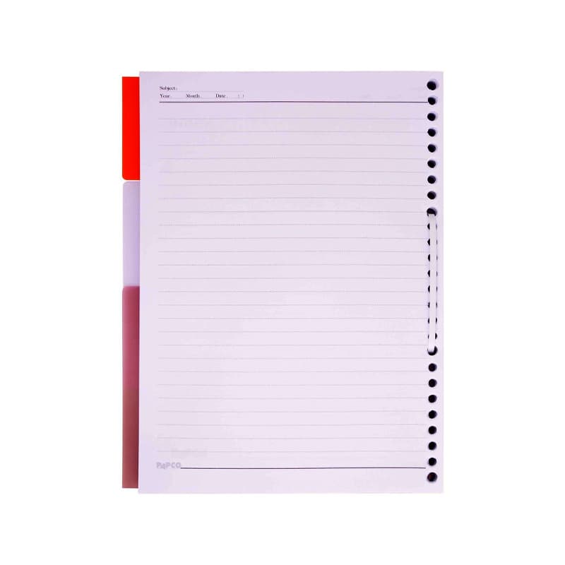 کاغذ کلاسور پاپکو 100 برگ فارسی مدل NB-606-SHFA
