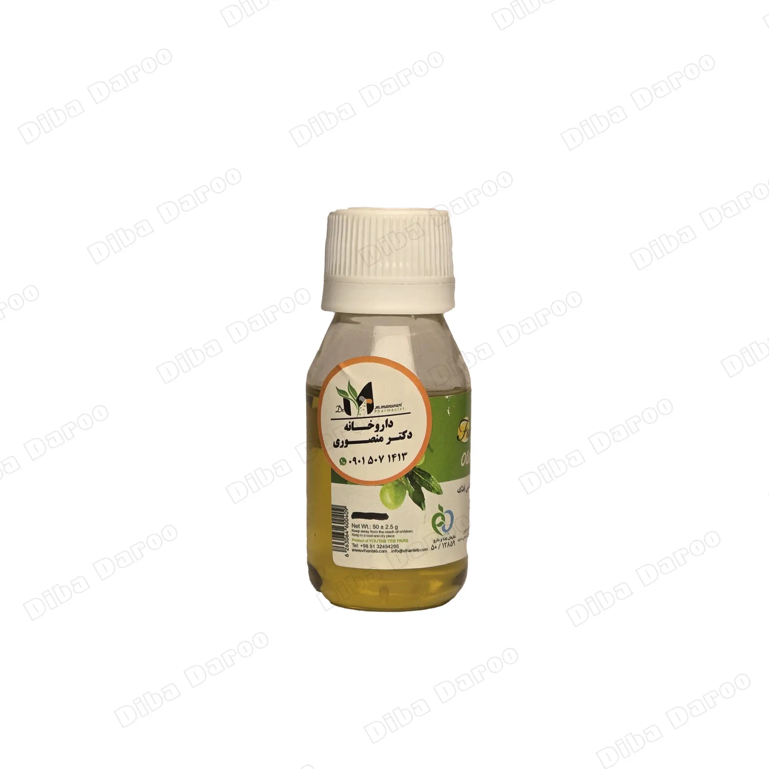 روغن زیتون موضعی فدک 50 گرمی — تصویر ۲