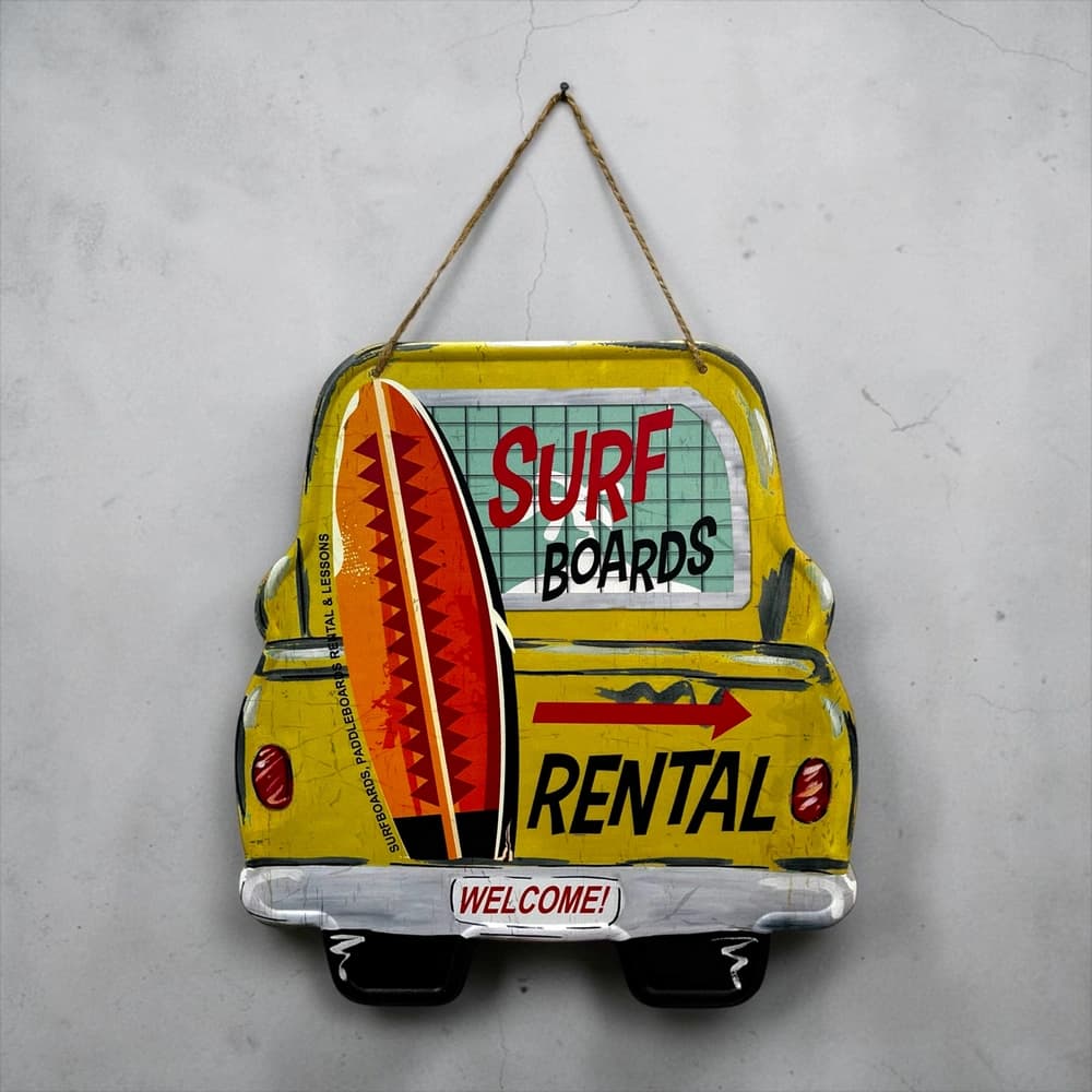 تابلو فلزی طرح Surf Boards