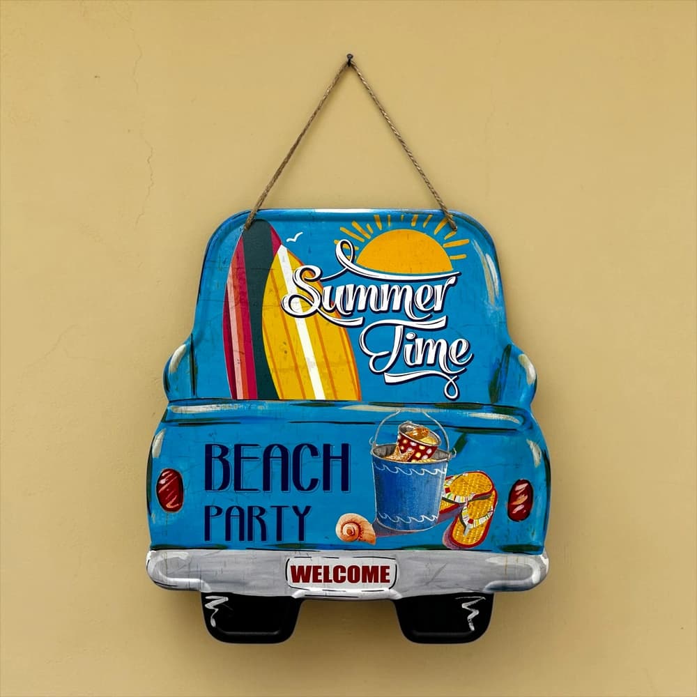 تابلو فلزی طرح Summer Time