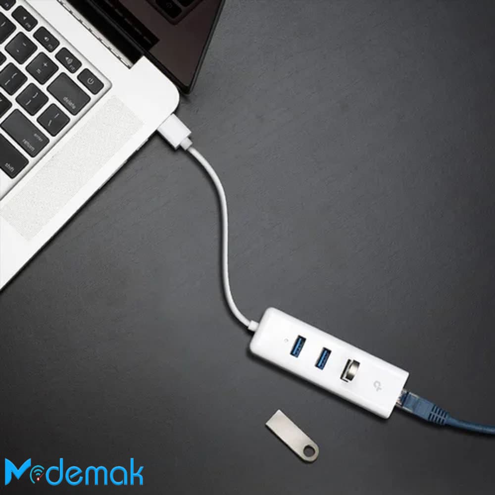 مبدل هاب Usb به Lan تی پی لینک TP-Link UE330 — تصویر ۳