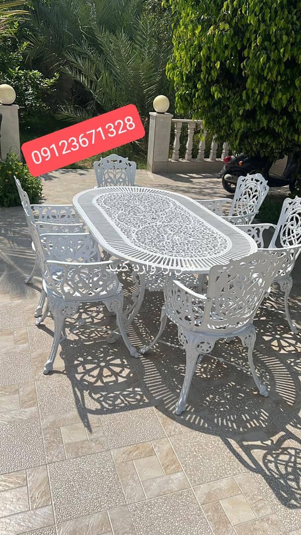 سرویس غذا خوری مدل مرغابی 6نفره الومینیومی — تصویر ۴