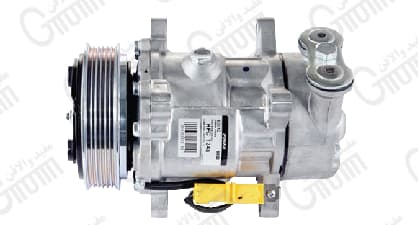 کمپرسور کولر پژو 206 عینکی قدیم TURBOCOOL