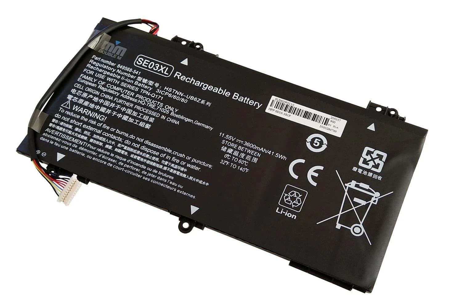 باتری اورجینال لپ تاپ اچ پی HP Pavilion 14 SE03XL — تصویر ۳