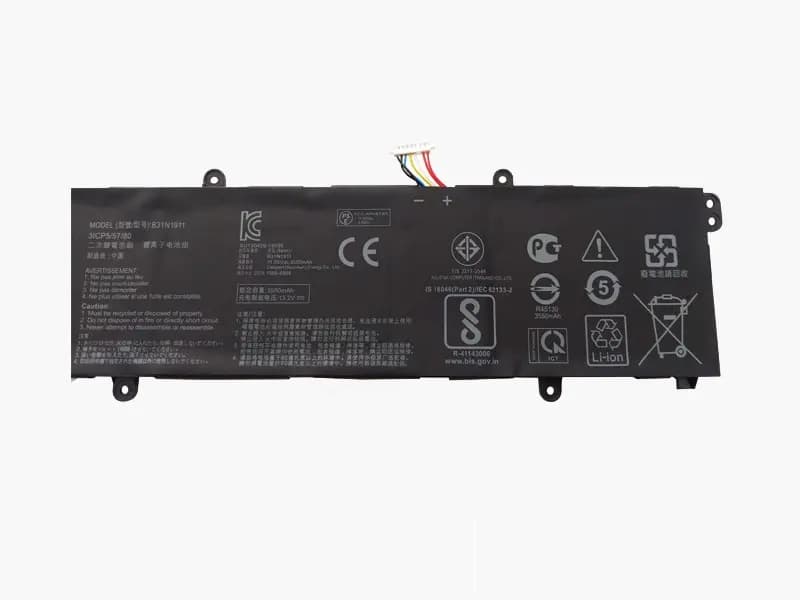 باتری 3 سلولی B31N1911 لپ تاپ ایسوس VivoBook M413D ، TM420 — تصویر ۳