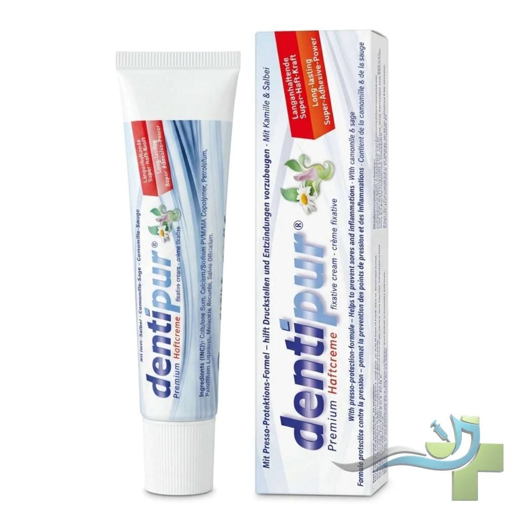چسب دندان مصنوعی دنتی پور (Dentipur) حجم 40 میلی‌لیتر