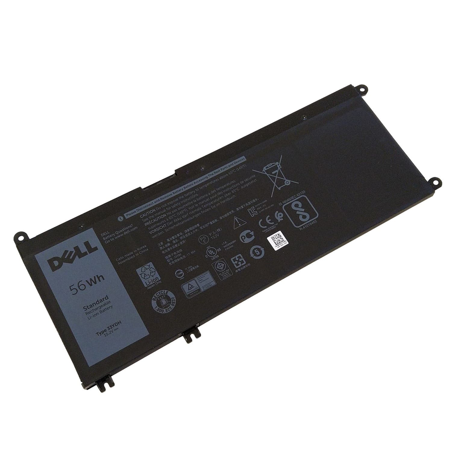 باتری لپ تاپ دل Dell Inspiron 7577 7588 7778 7786 33YDH