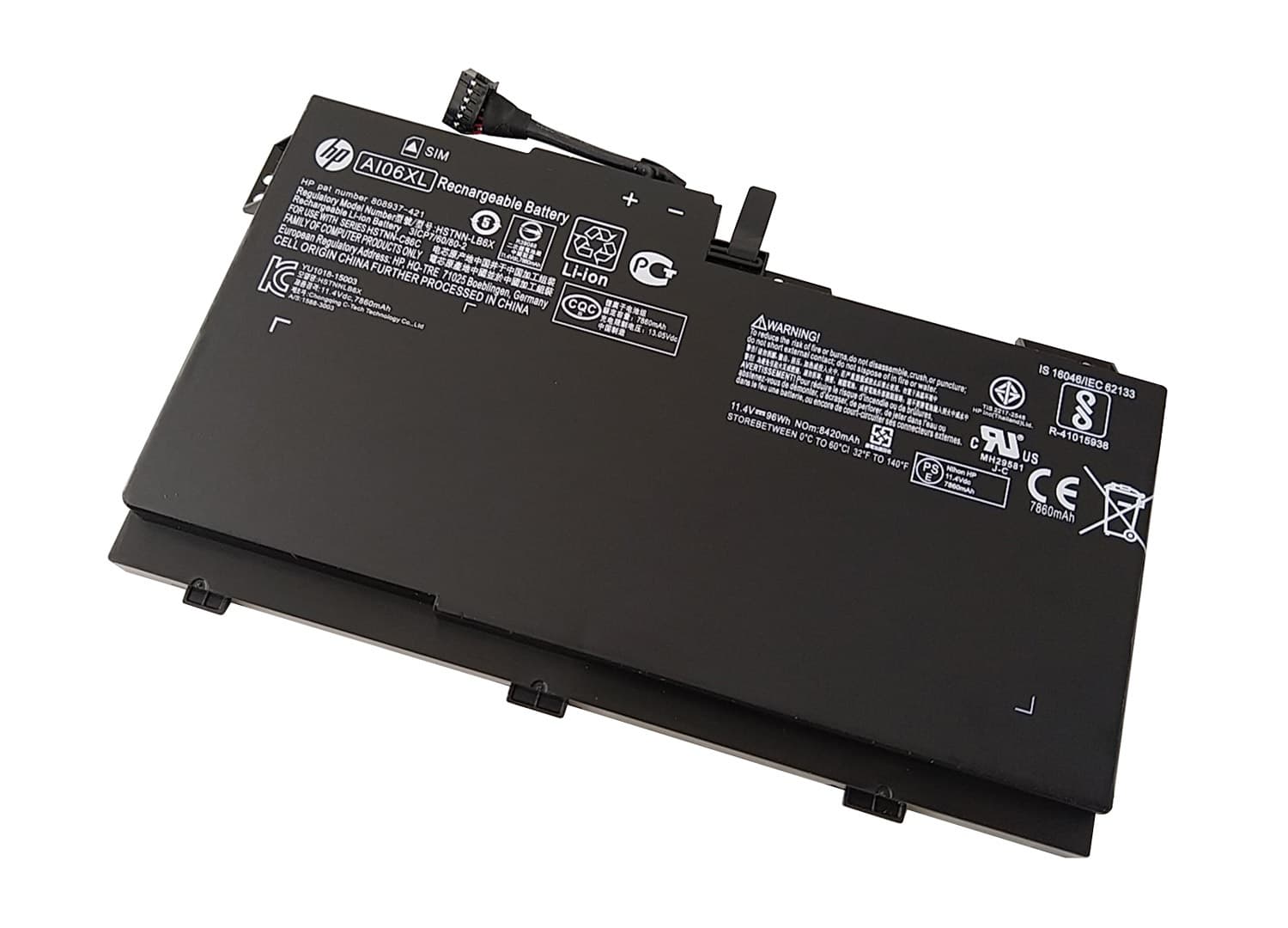 باتری اورجینال لپ تاپ اچ پی HP ZBook 17 G3 AI06XL — تصویر ۴