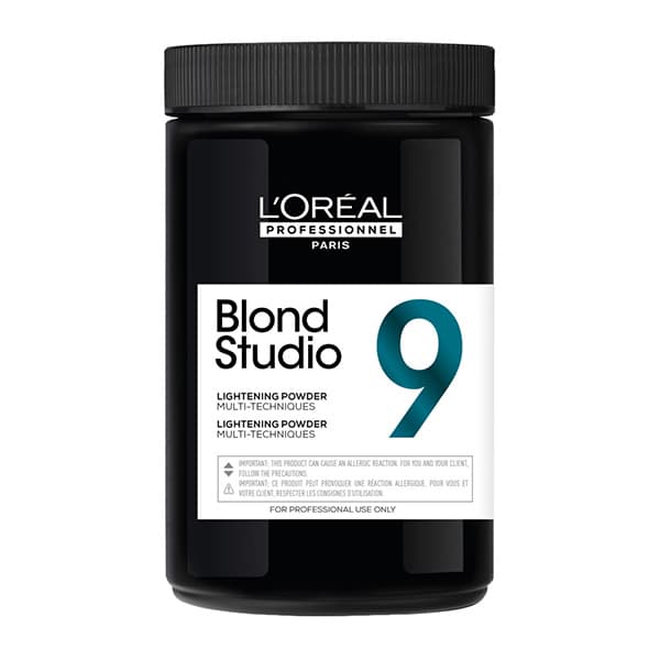 پودر دکلره لورآل مدل Blond Studio 9 وزن 500 گرم ساخت فرانسه
