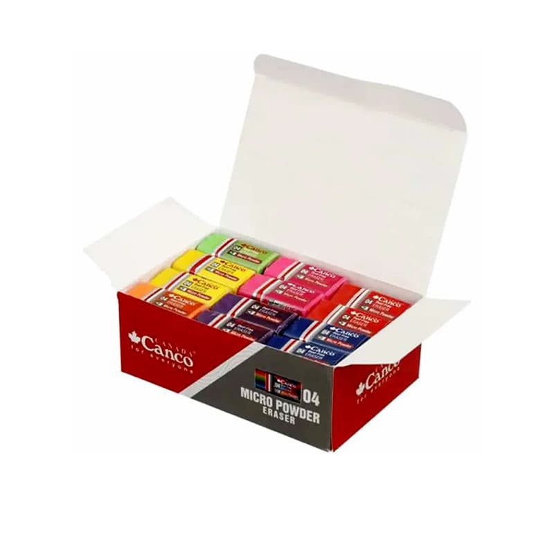 پاک کن رنگی کنکو سایز بزرگ مدل 06 Micro Powder Canco — تصویر ۲