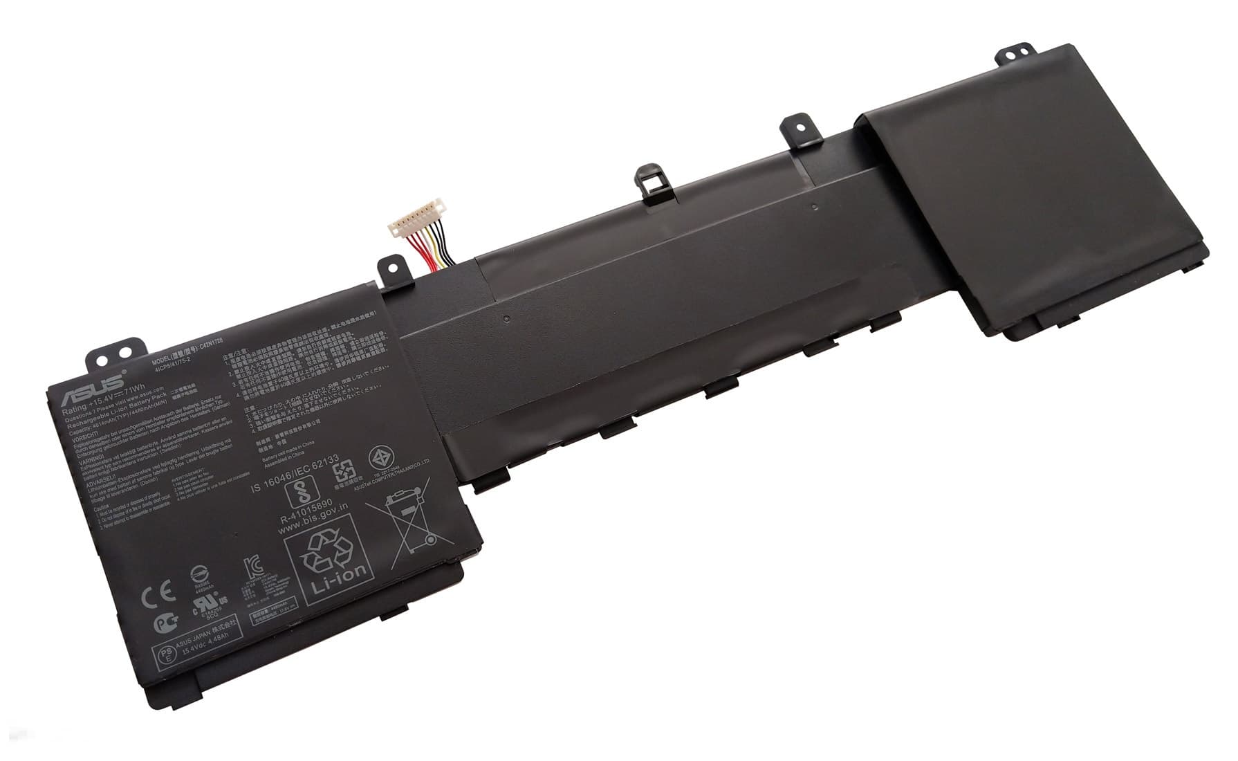 باتری 4 سلولی C42N1728 لپ تاپ ایسوس ZenBook UX550GD — تصویر ۶