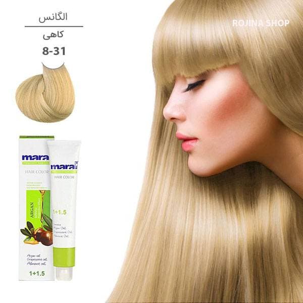 رنگ مو مارال شماره 8.31 رنگ کاهی — تصویر ۳