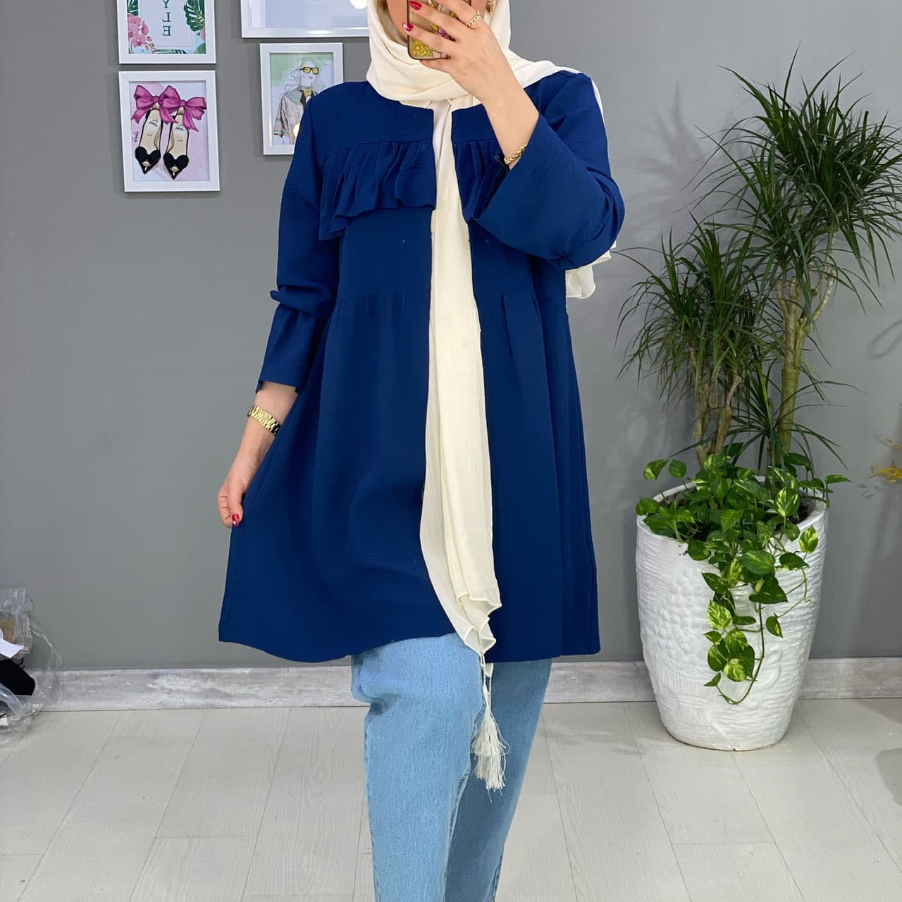 مانتو عروسکی ابروبادی کد 950 — تصویر ۶