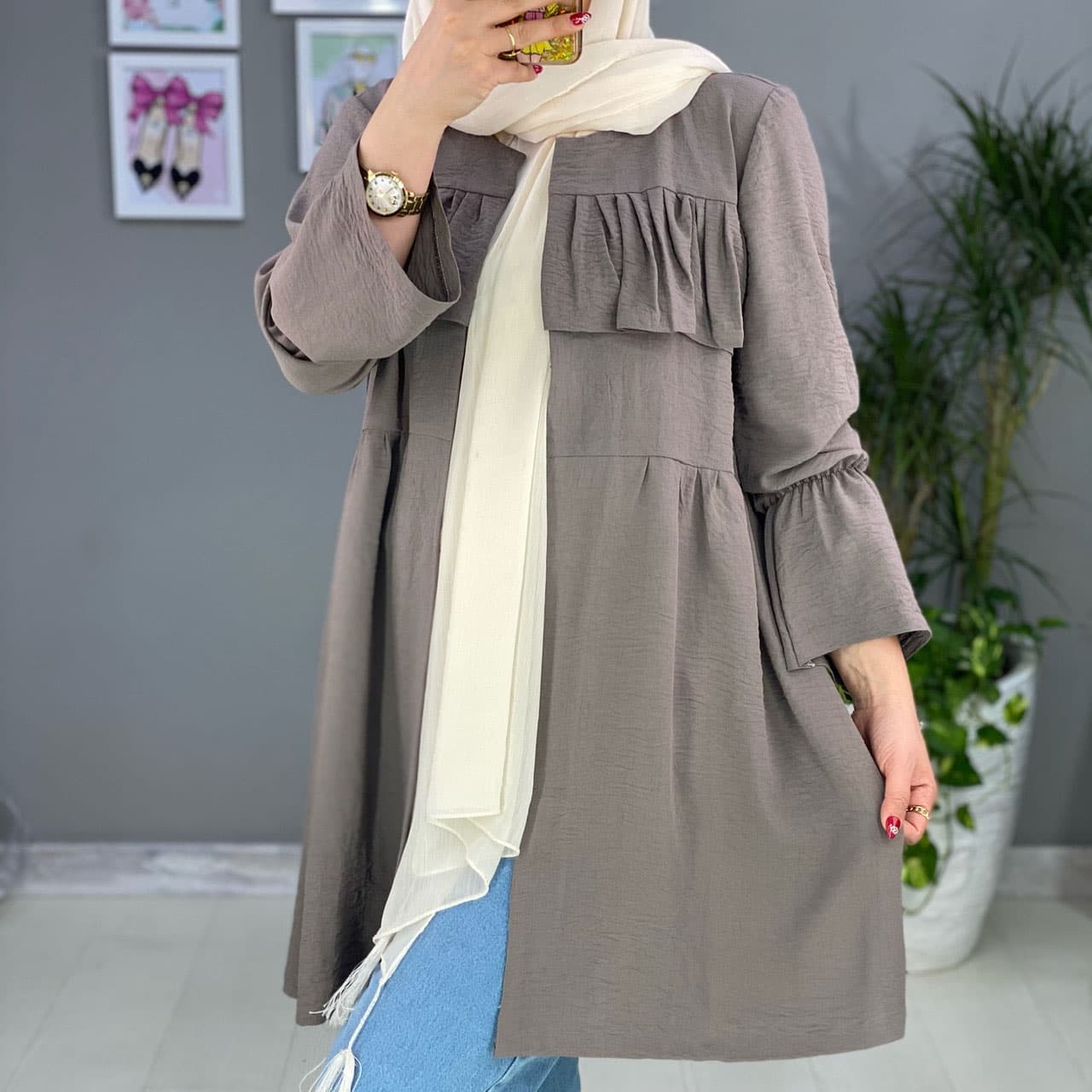 مانتو عروسکی ابروبادی کد 950 — تصویر ۷
