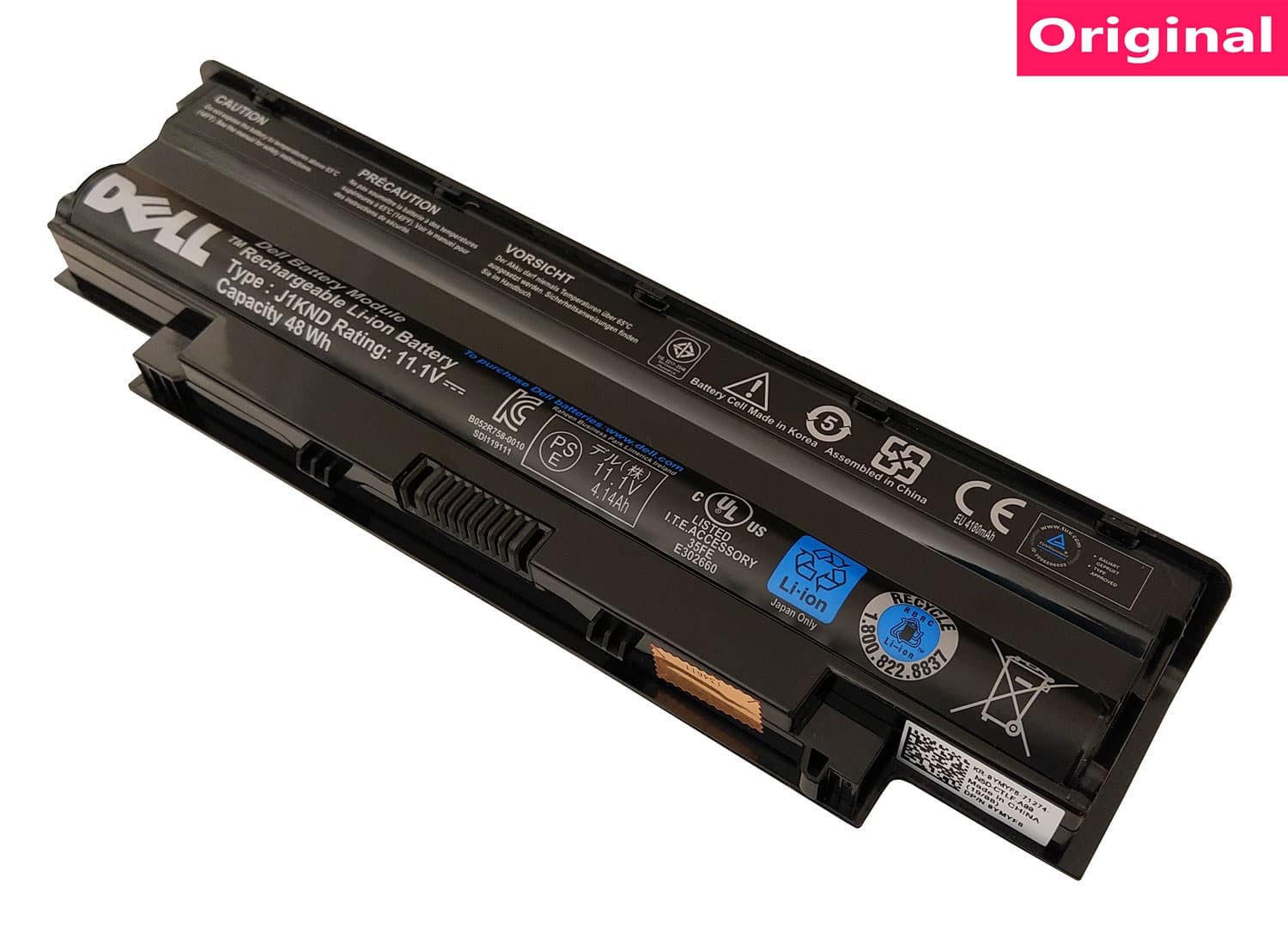 باتری اورجینال لپ تاپ دل Dell N5010 J1KND