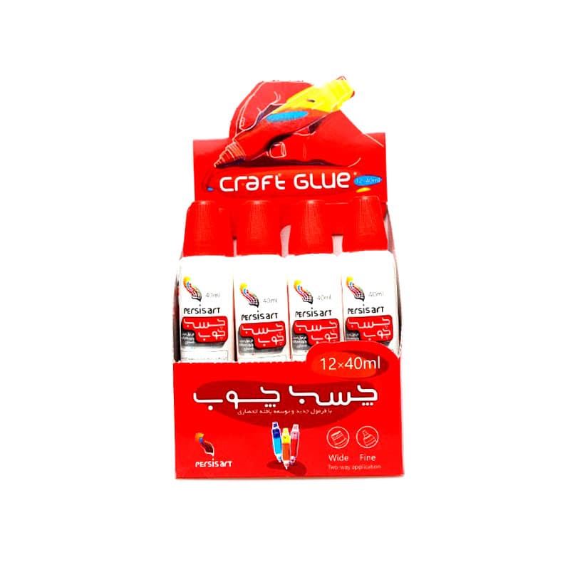 چسب چوب پرسیس آرت حجم 40 میلی لیتر — تصویر ۲