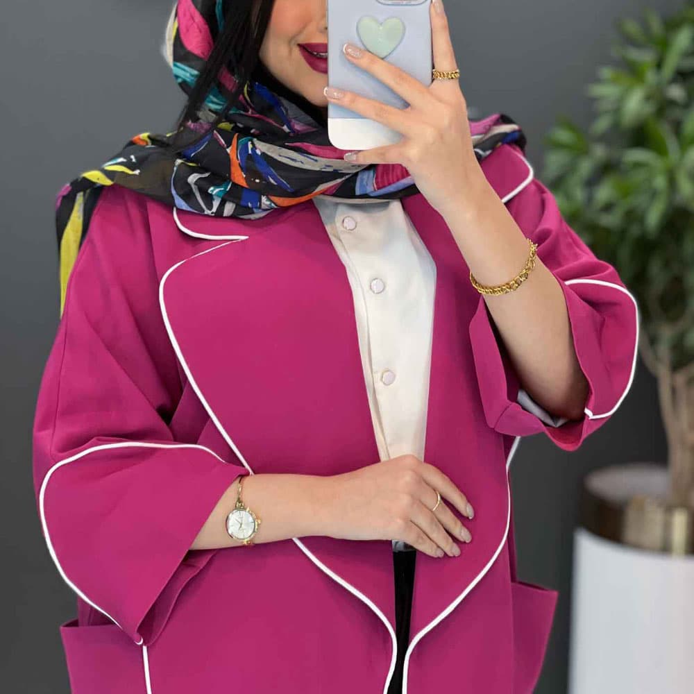 مانتو مازراتی پانچ مغزی دوزی — تصویر ۷