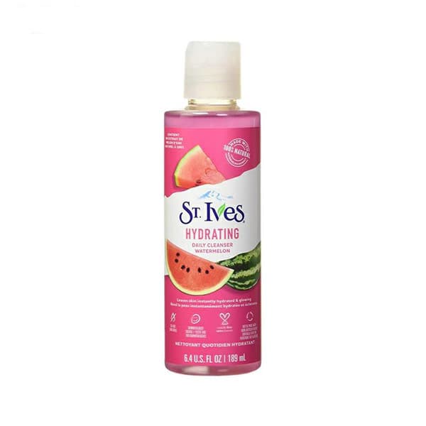 ژل شست و شوی صورت هندوانه ST.Ives حجم 189 میلی لیتر