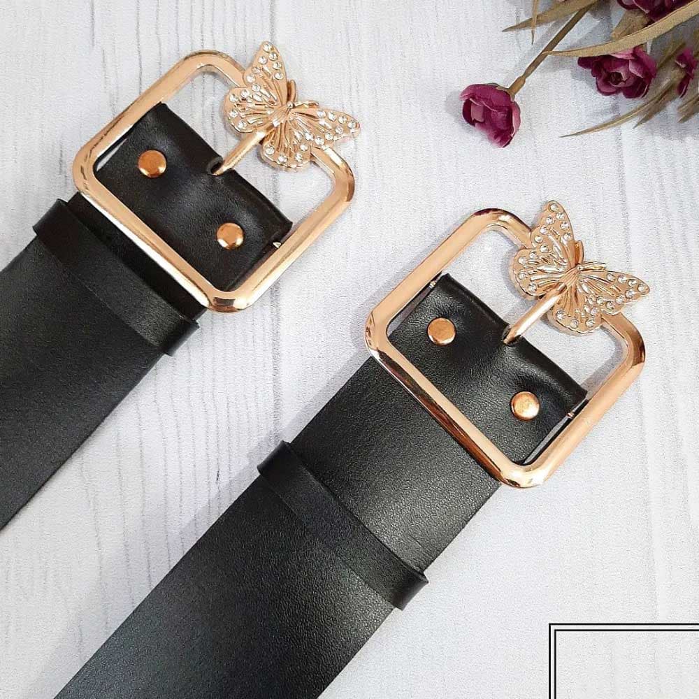 کمربند دخترانه پروانه ای مشکی — تصویر ۲