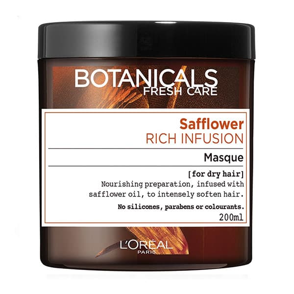 ماسک مو لورآل مدل Botanicals Safflower حجم 200 میلی لیتر