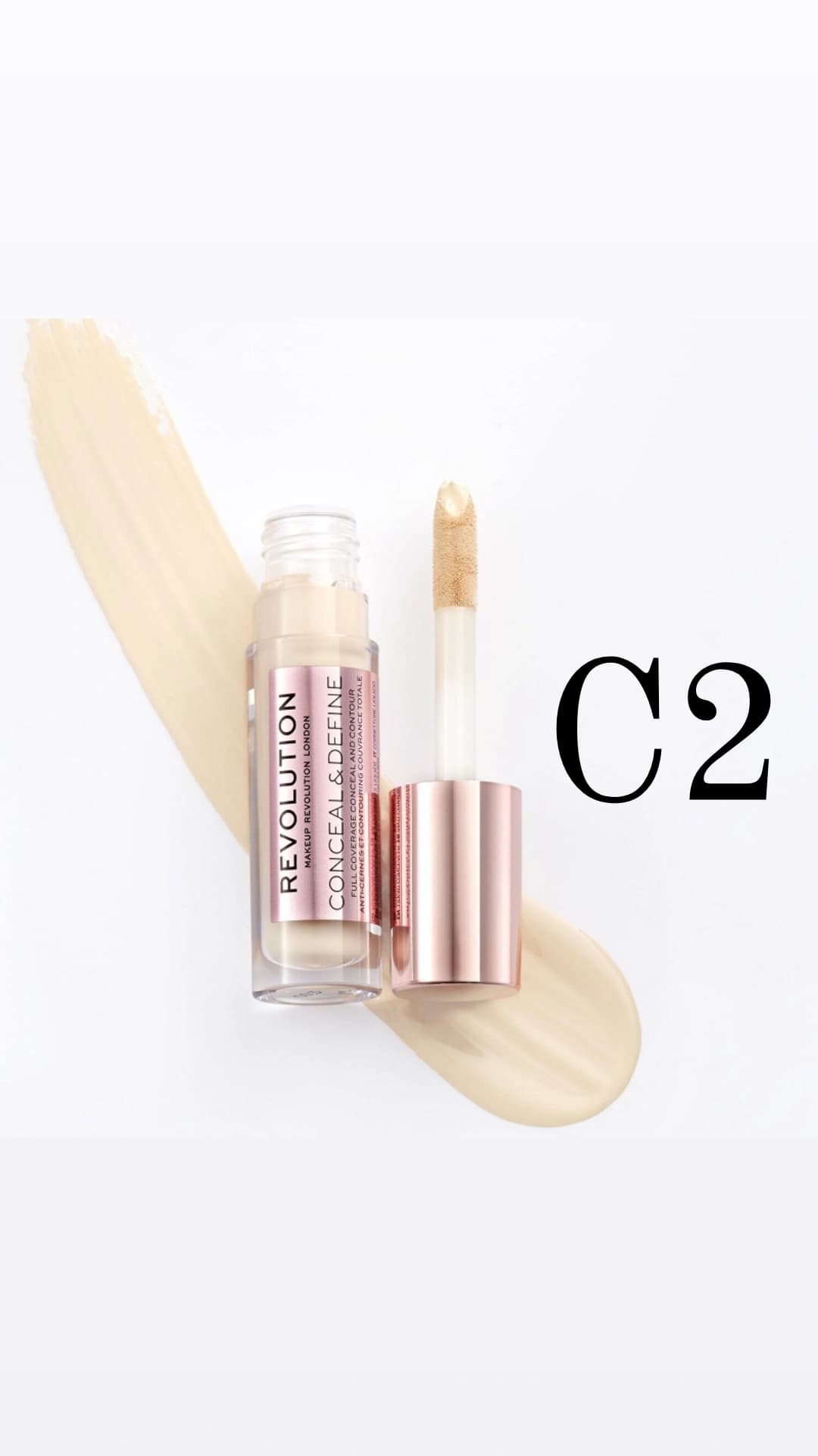کانسیلر رولوشن مدل Conceal & Define شماره C2 — تصویر ۹