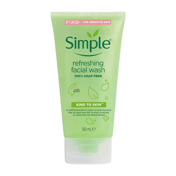 ژل شستشوی صورت سیمپل مدل Refreshing Facial Wash حجم 150 میلی لیتر